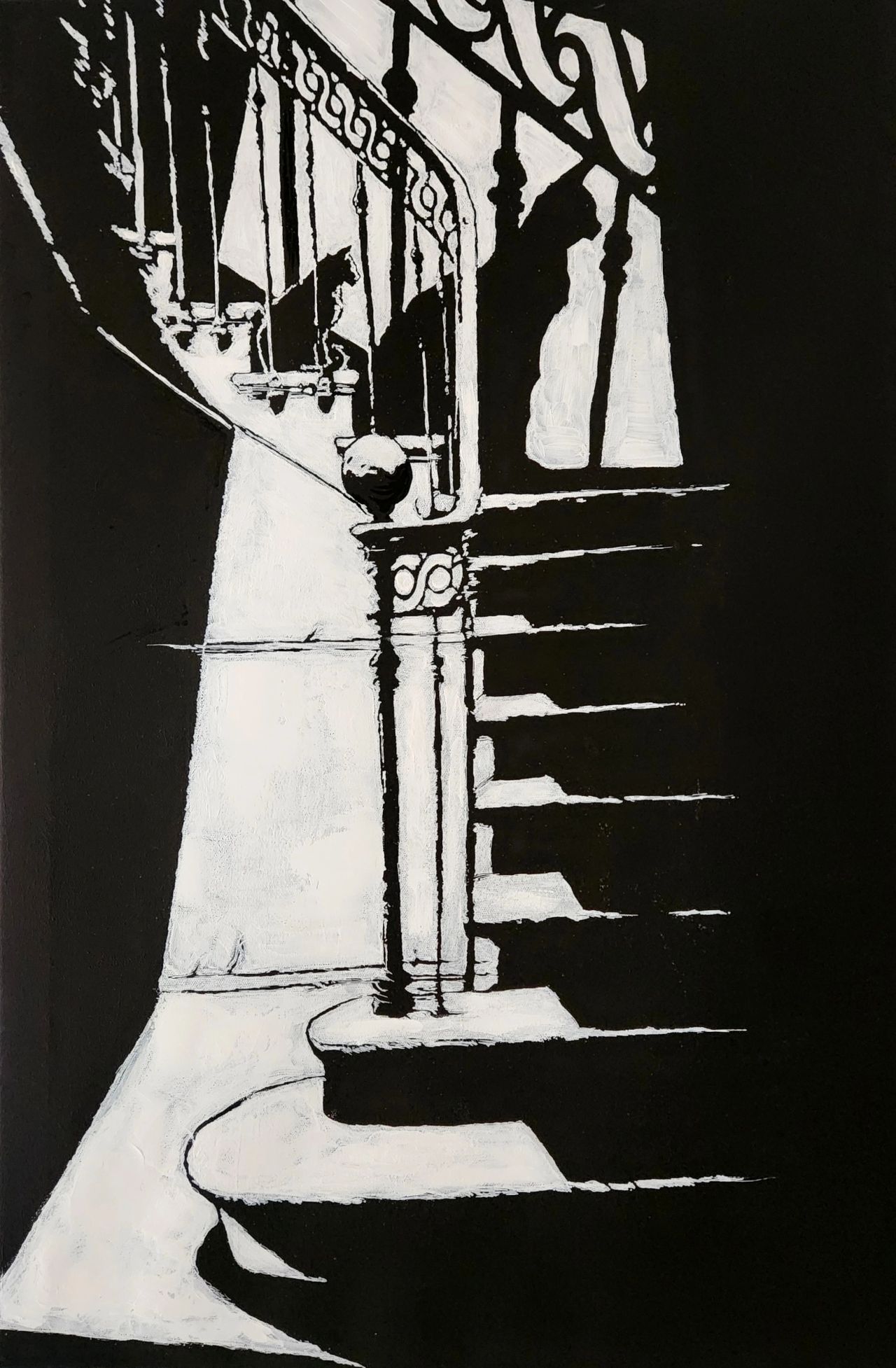 ArteDiAlina.com painting: Shadow and Light (da&nbsp;Catrame)